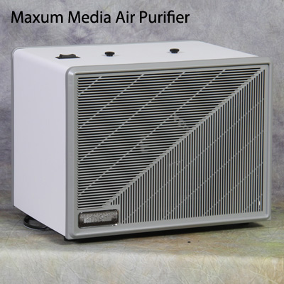 Maxum Media an evidence room air purifier