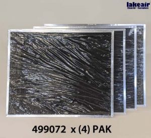 4 Pak of LA2 Standard Carbon Filter
