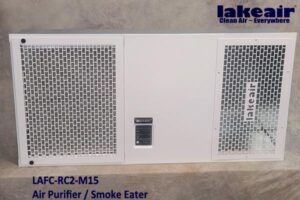 LAFC-RC2-M15 Smoke Eater in White Powder Coat Finish