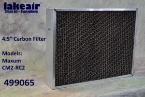 4.5" carbon filter for LakeAir Maxum and CM2-RC2